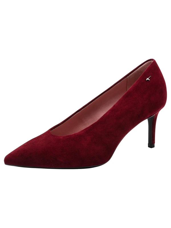 Tamaris Women's Stiletto Heel Court Shoes, Red (Merlot), 40