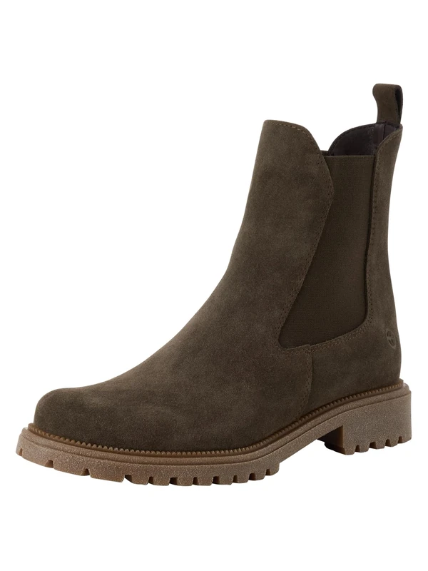 Tamaris Women's Chelsea Boots 1-25427-41, olive, 37 EU