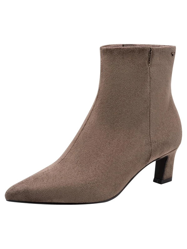 Tamaris Women's Ankle Boots with Stiletto Heel, Beige (Taupe), 37