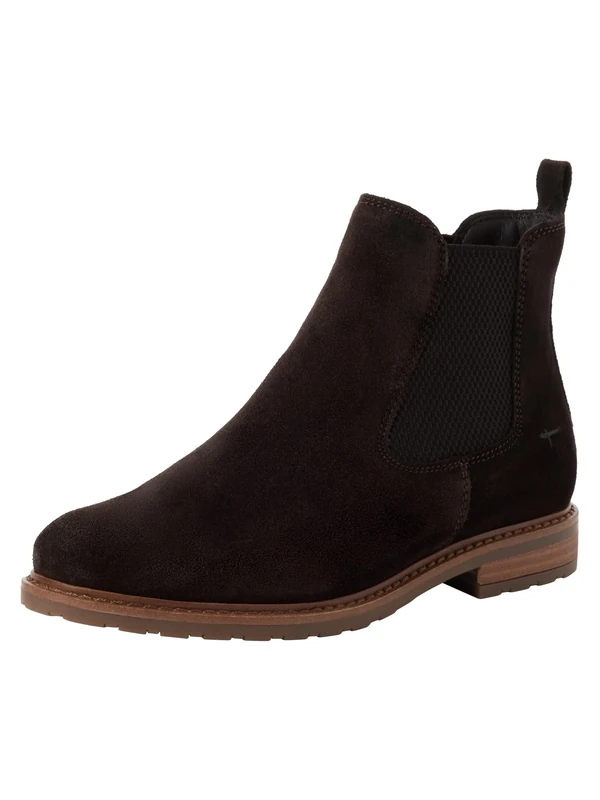 Tamaris Women's Tamaris Chelsea Boots 1-25056-41, Mocha Suede, 39 EU