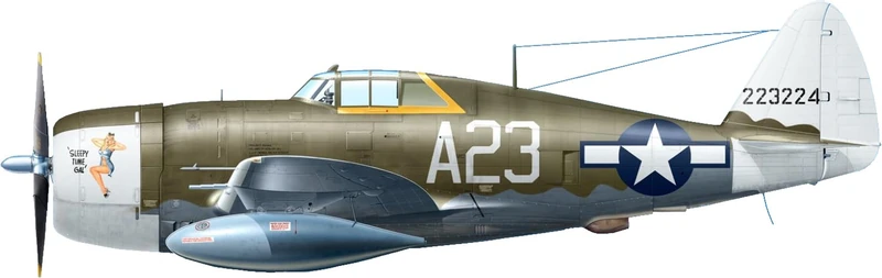 Miniart 1:48 P-47D-15 RA Thunderbolt Basic Kit Model