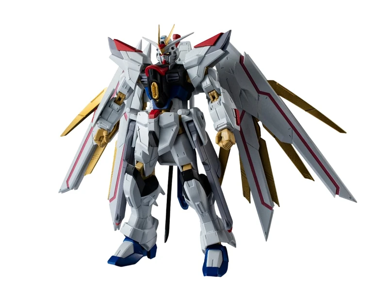 TAMASHII NATIONS Gundam Universe Mighty Strike Freedom Gundam Figure
