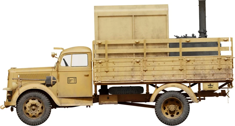 Miniart 1:35 - Feldkuche Auf 3,6-36s 3t LKW PmQ600-Type