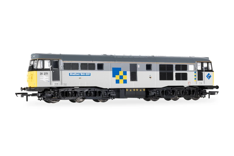 Hornby R30439TXS RailRoad - TFL Construction - Class 31-31271 'Stratford' (DCC Sound Fitted) Diesel Junior Locomotive Era 11 Model Train
