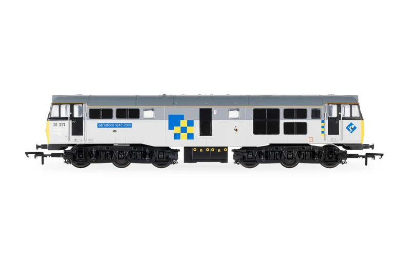 Hornby R30439 RailRoad - TFL Construction - Class 31-31271 'Stratford' Diesel Junior Locomotive Era 11 Model Train