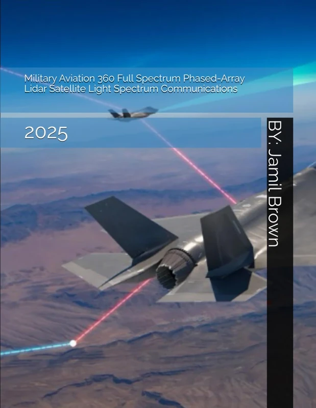 Military Aviation 360 Full Spectrum Phased-Array Lidar Satellite Light Spectrum Communications: 2025 (Enhanced Military Technology)