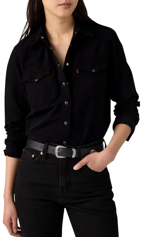 Heritage Western Denim Shirt Basic Night