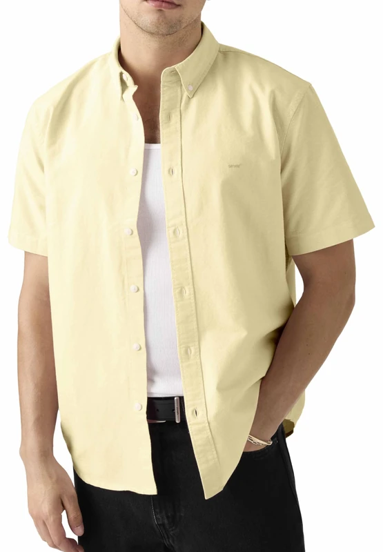 Ss Authentic Button Down Double Cream - Image 1