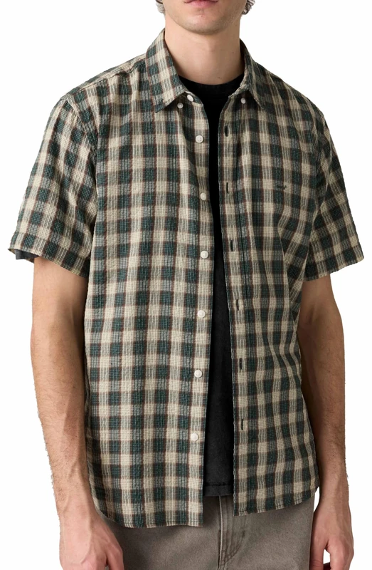 Ss Authentic Button Down Xavier Plaid Po - Image 1