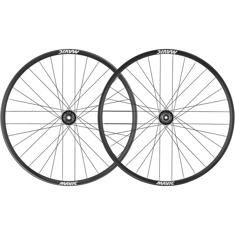 MAVIC E-Access XR27 6-Bolt Disc Brake, Bolt Thru-Axle Wheelset, Black, 29", Front & Rear Wheel Pair