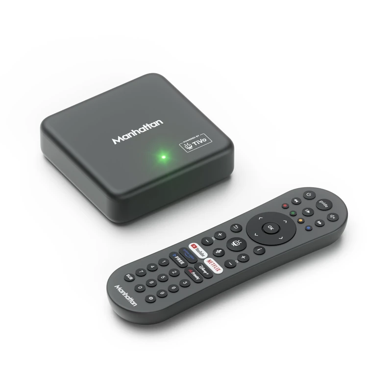Manhattan Aero 4K TV Streamer with Freely - TiVo OS