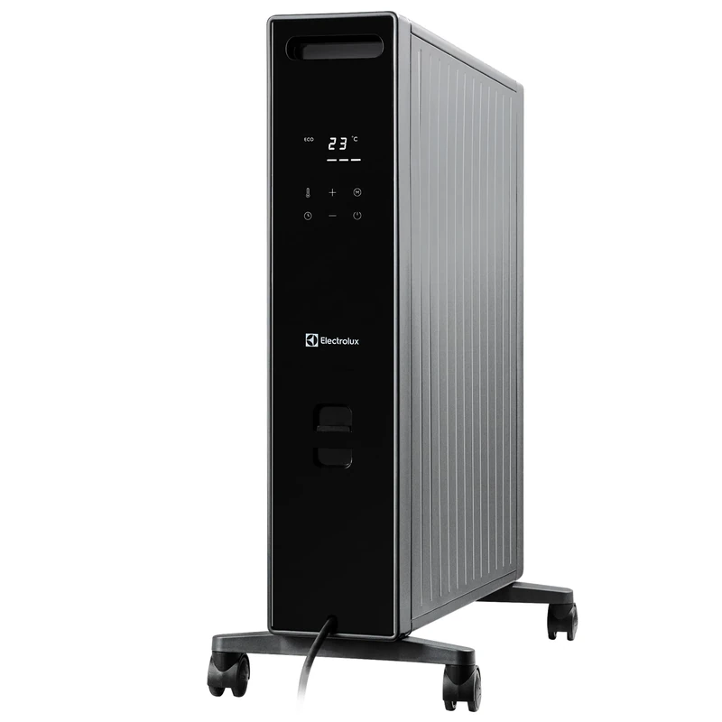 Electrolux 2kW Digital Eco Oil-Free Radiator – Remote Control, Fast Heat, Multiple Power Levels, Timer & Safety Feature