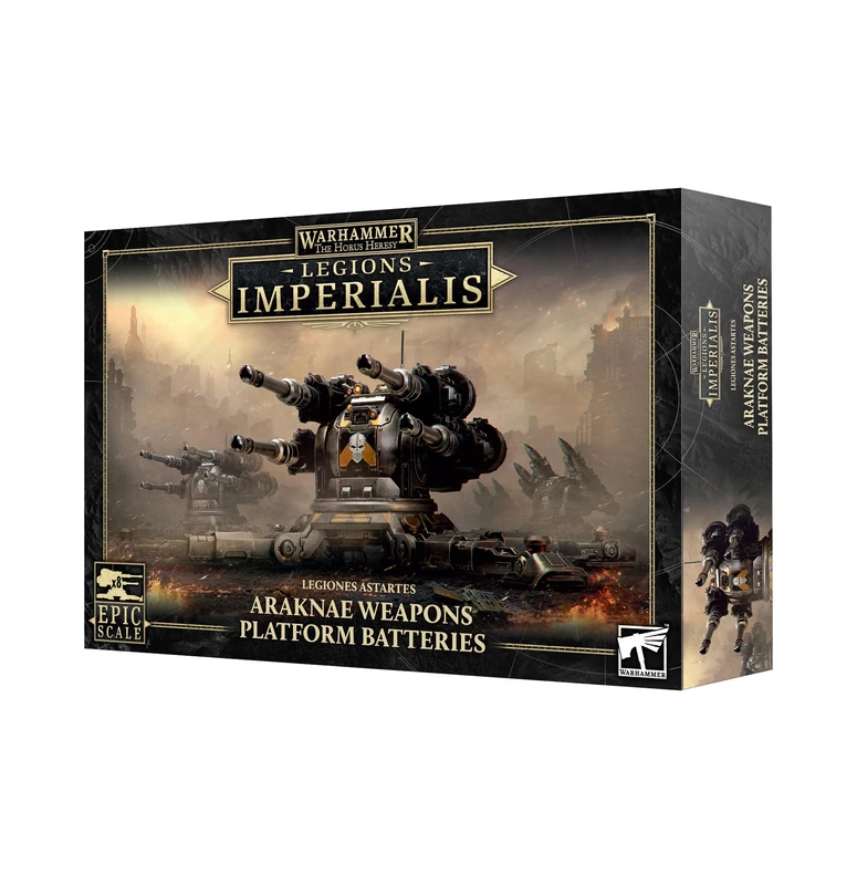 Games Workshop Warhammer Legions Imperalis Araknae Batteries