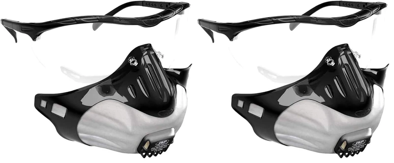 JSP Filterspec Black/Clear FMP2V (ASG124-121-100) (Pack of 2)