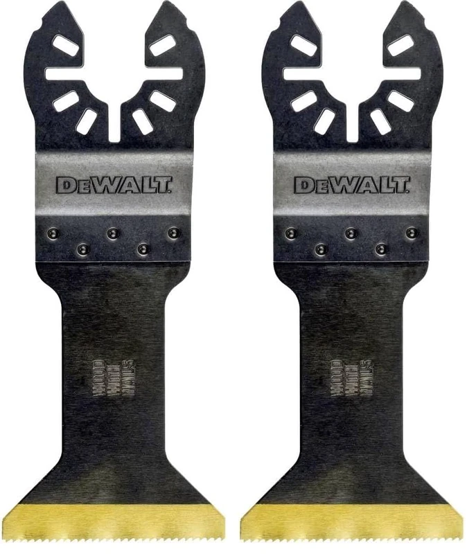 Dewalt DT20702-QZ DT20702-QZ-Hoja Sierra de titanio Madera/Metal para Multi Herramienta (Pack of 2)