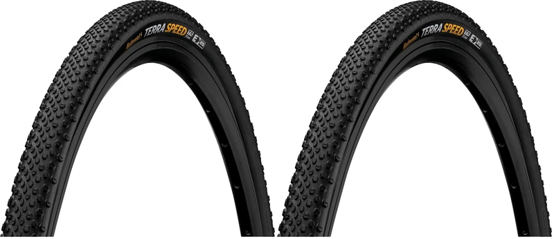 Continental, Terra Speed ProTection,black Skin foldable,700 x 35C | 28 x 1.35 Unisex adulto, 35-622 (Pack of 2)