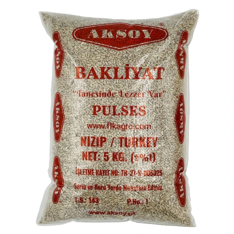 AKSOY Nuts Sunflower Seed Kernels Raw (No Shell) 5000gr | Delicious Antioxidant-Rich Snack | Ideal for Human Consumption | High in Protein & Fiber | Perfect for Snacking, Baking & Recipes (Pack of 6)