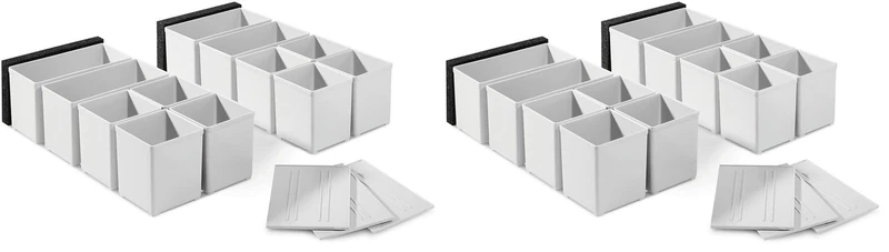 Festool insert boxes Set 60x60/120x71 3xFT (Pack of 2) - Image 1