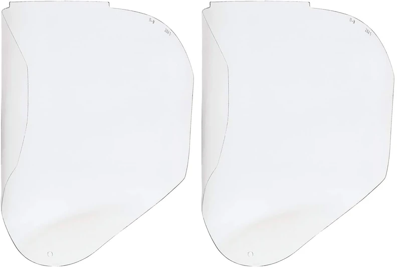 Honeywell Bionic Faceshield with Polycarbonate Transparent Visor, Unise, One-Size, Fog-Ban/Anti-Scratch, Adjustable Headband, 1011627 (1 Piece) (Pack of 2)