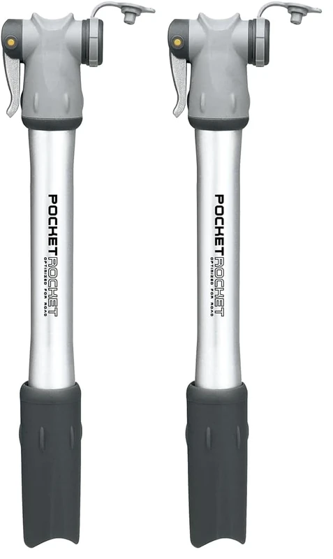 Topeak Pocket Rocket, Silver, One size (Pack of 2)