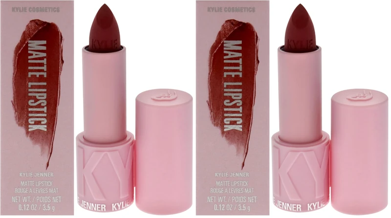 Kylie Cosmetics Matte Lipstick - 328 Here For It For Women 0.12 oz Lipstick (Pack of 2)