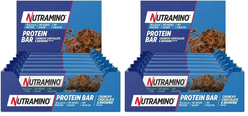 NMO PROTEIN BAR CHOC BROWNIE 55G 8LA (Pack of 2)