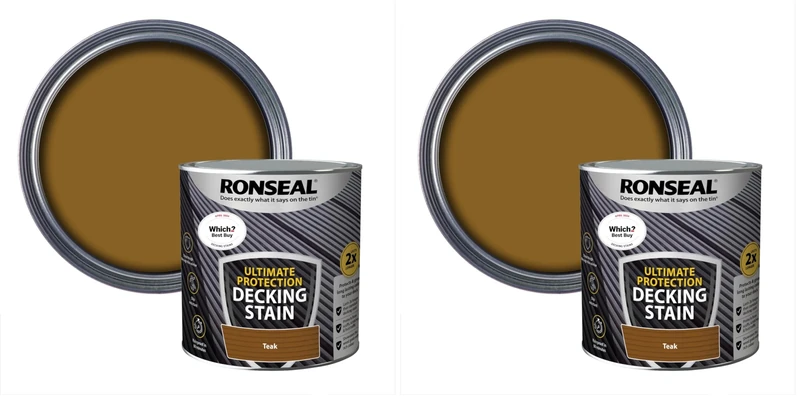 Ultimate Decking Stain 2.5L Teak [39119] (Pack of 2)