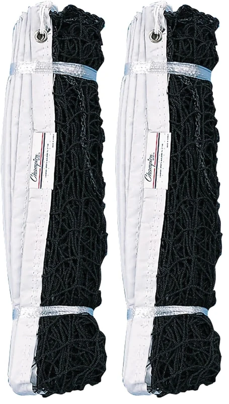 Champion Sports 18 Ply Badminton Netsbwith 1.5" Headband (Pack of 2)