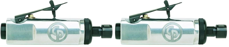 Chicago Pneumatic CP860E 1/4" (6 mm) Pneumatic Die Grinder, Max Power 0.54 HP, 24,000 RPM (Pack of 2)