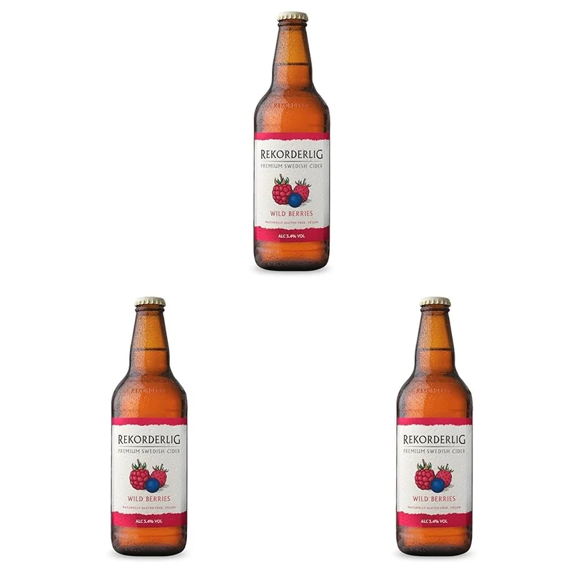 Rekorderlig Wild Berries (Single Bottle) (Pack of 3)