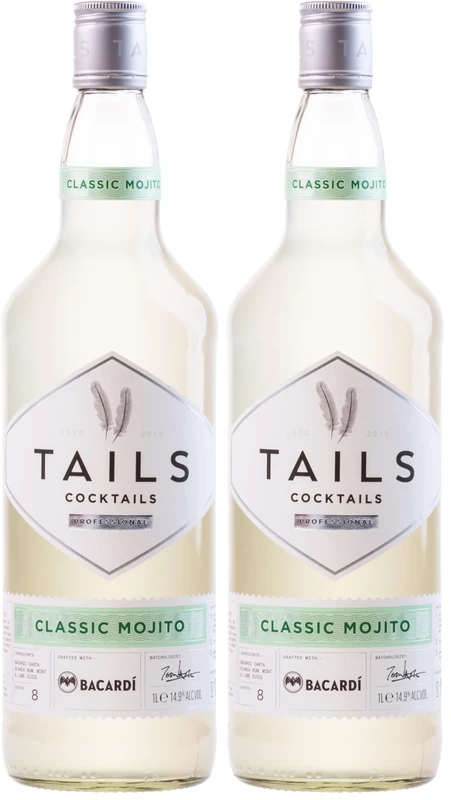 Tails Mojito, 1L (Pack of 2)