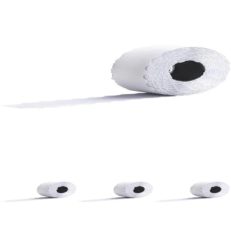 Avery PLR1226 Removable Label Roll for PL1/8 1 Line Pricing Gun - White, (26 x 12 mm, 1500 Labels Per Roll) (Pack of 4)