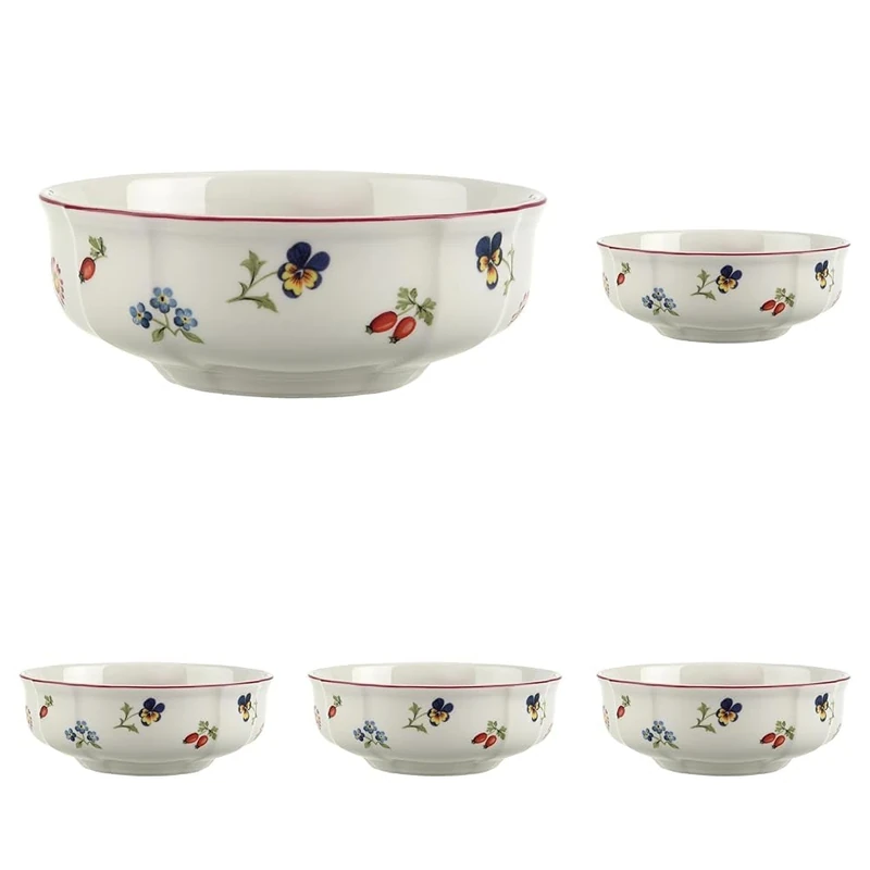 Villeroy & Boch Petite Fleur 15 cm Individual Bowl (Pack of 5)