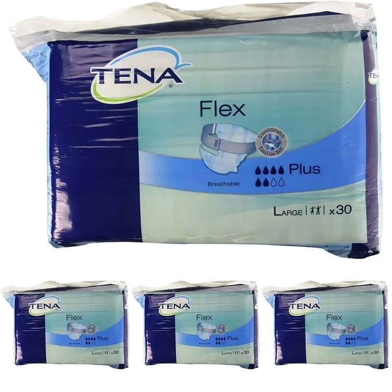 Tena Flex Plus Large (Pack of 4) - Image 1