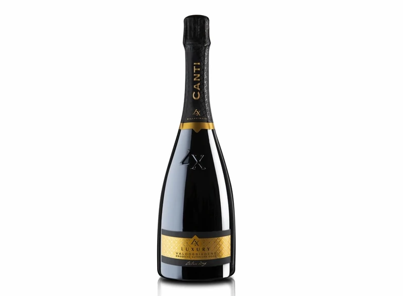 Canti - Valdobbiadene Prosecco D.O.C.G Superiore, Extra Dry Wine, Italian Glera Grape Variety from Veneto, Fresh and Harmonious Taste, 1x750 ml (Pack of 6)