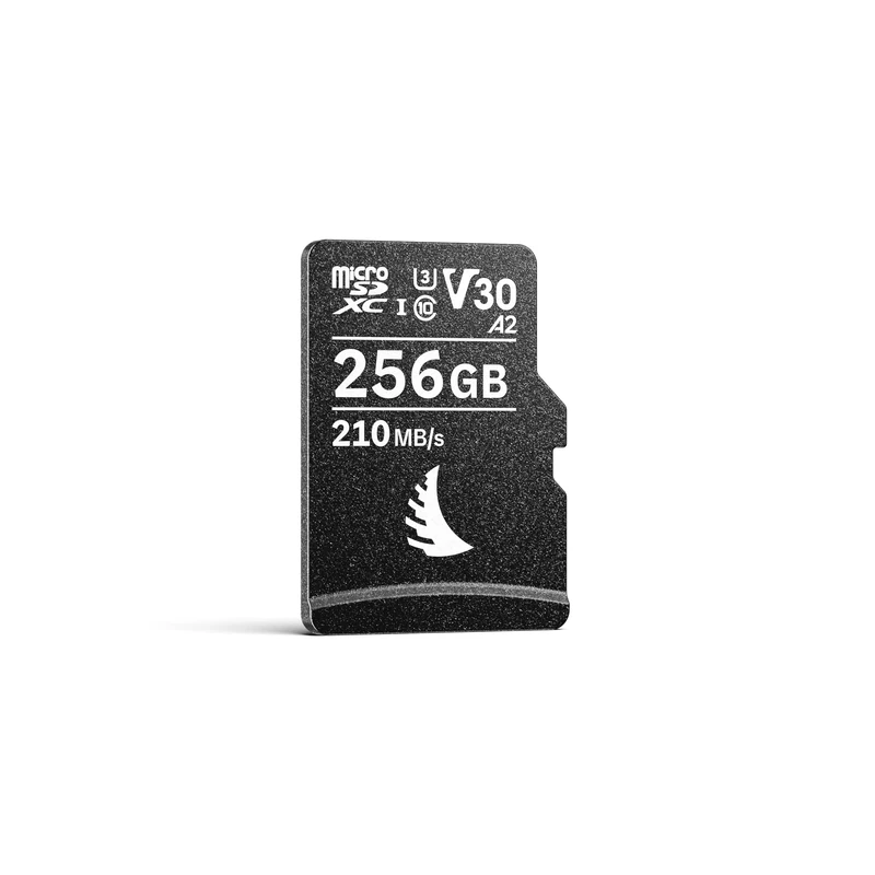 Angelbird AV PRO microSD V30 256GB - High Performance MicroSDXC UHS-I A2 Memory Card - Up to 8K - Write Speed up to 140MB/s - for Drones, Action Cameras, Smartphones and Gaming