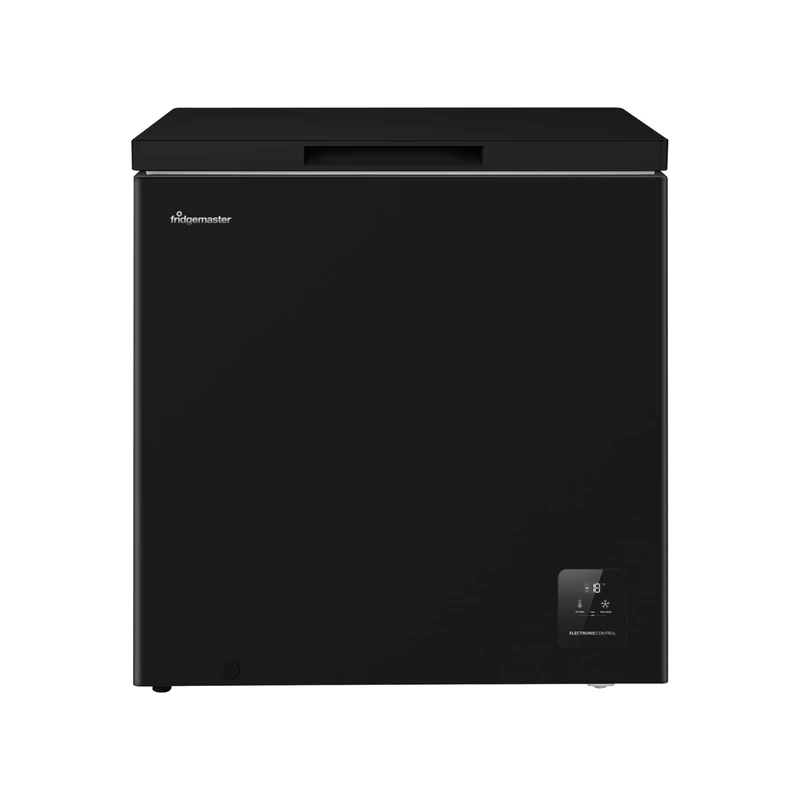 Fridgemaster MCF200EB 198L Chester Freezer 4 Star Freezer Rating - 55.9D x 78.7W x 85.8H cm Black - E Rated