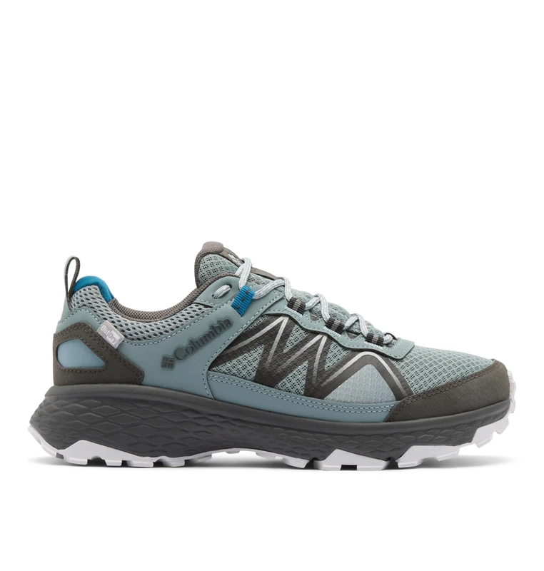 Columbia Women's Peakfreak Rush Outdry, Low Rise Trekking and Hiking Shoes, Cinder Grey/Phoenix Blue, 3.5 Regular