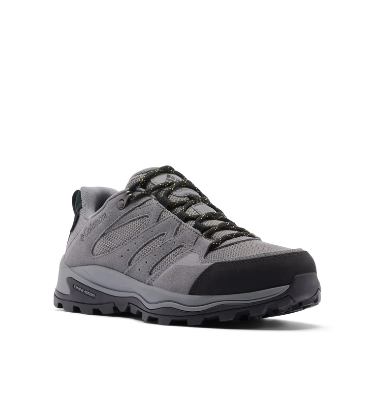 Columbia Men's Redmond 4 Low WP, Mid Rise Trekking and Hiking Boots, TI Grey Steel/Firefly, 9.5 Regular - Image 1