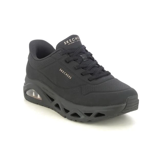 Skechers Women's UNO Glide-Step Glide ON AIR Trainers, Black, 6 UK