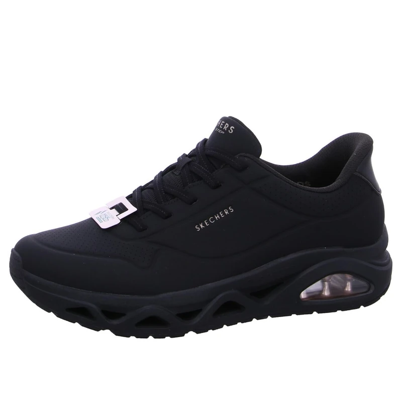 Skechers Women's UNO Glide-Step Glide ON AIR Trainers, Black, 3 UK