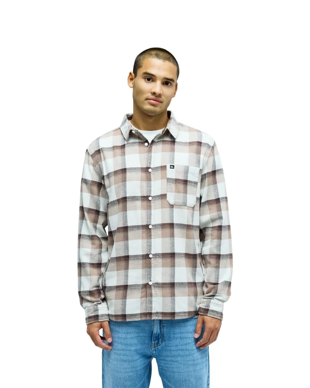 Quiksilver Motherfly Plaid - Brown