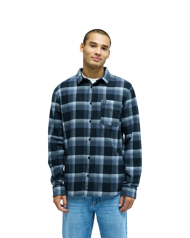 Quiksilver Motherfly Plaid - Black