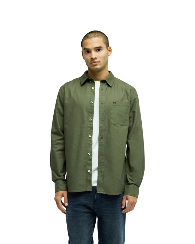 Quiksilver Helmet Smoke Trail Oxford Mens Brown - Image 1