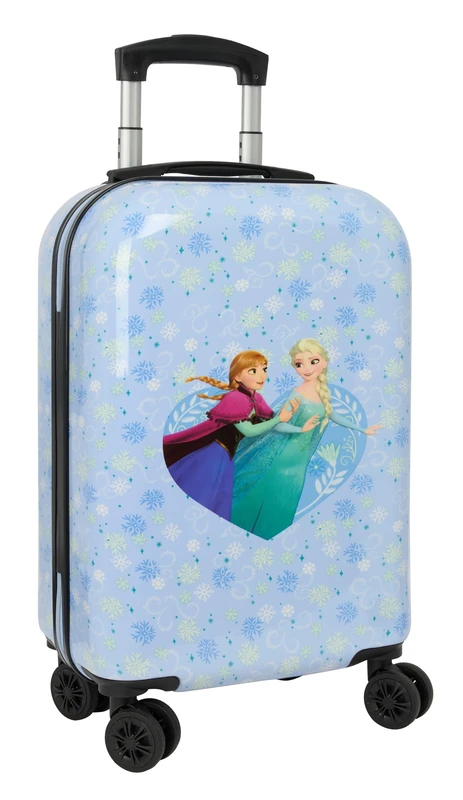 Frozen – Cabin Trolley 20 Inches, Suitcase with Wheels, Security Lock, Lightweight Suitcase, 34.5 x 20 x 55 cm - Image 1