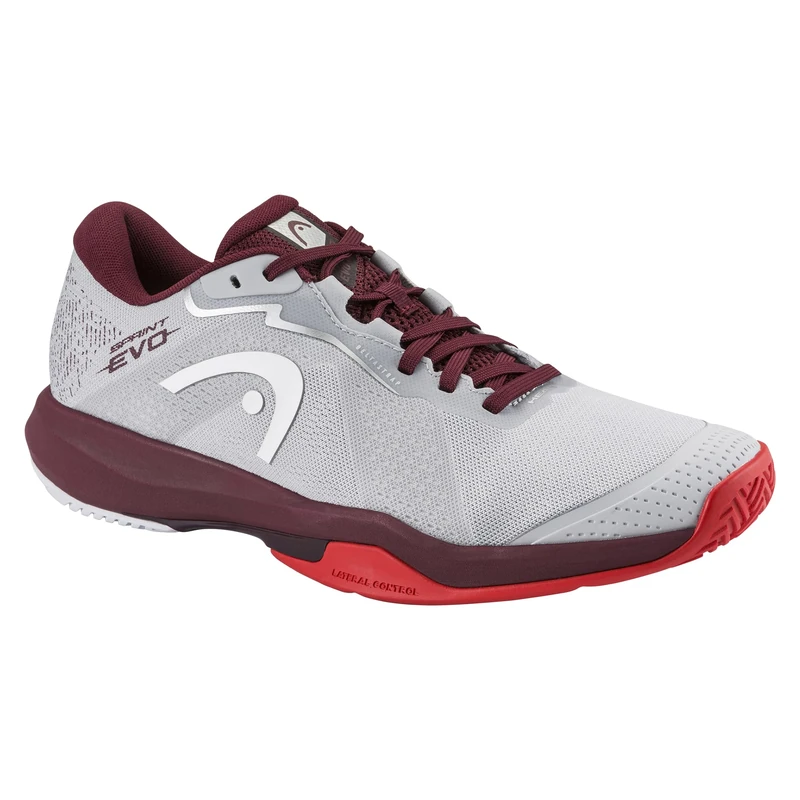 HEAD Sprint Evo 4.0 Men Light Grey Red - Image 1