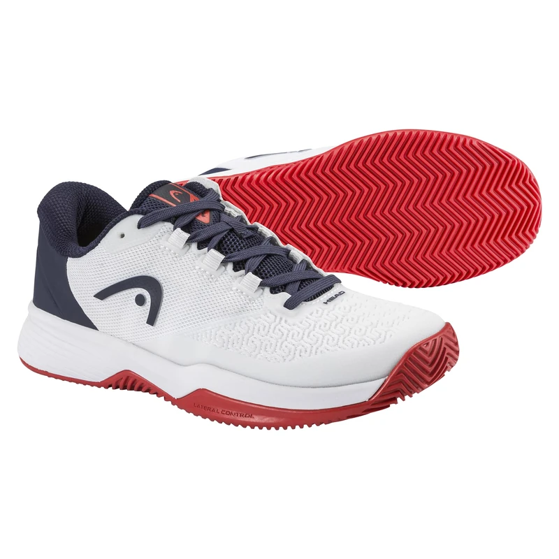 HEAD Revolt Pro 5.0 Clay Junior WHBK White Navy