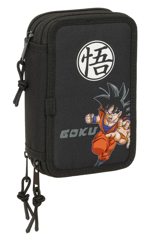 Dragon Ball – School Pencil Case with 37 Tools Included, Children's Pencil Case, Child, Ideal for Children from 5 to 14 Years, Comfortable and Versatile, Quality and Resistance, 12.5 x 5.5 x 19.5 cm