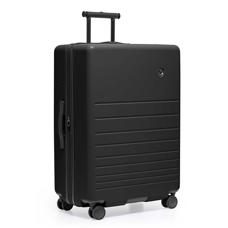 Traveler's Choice Markham Hardside Expandable Luggage with Hinomoto Spinner Wheels, Black, 30-Inch Large, Traveler's Choice Markham Hardside Expandable Luggage with Hinomoto Spinner Wheels