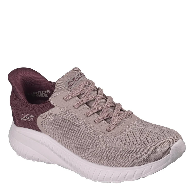 Skechers Women's Bobs Squad Chaos Current Muse Slip-On Trainer, Pink, 8 UK - Image 1